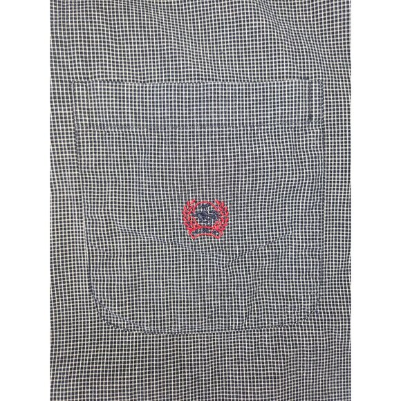 Cinch Mens Button-Down Black Check Shirt XL Western Cowboy - Picture 6 of 7